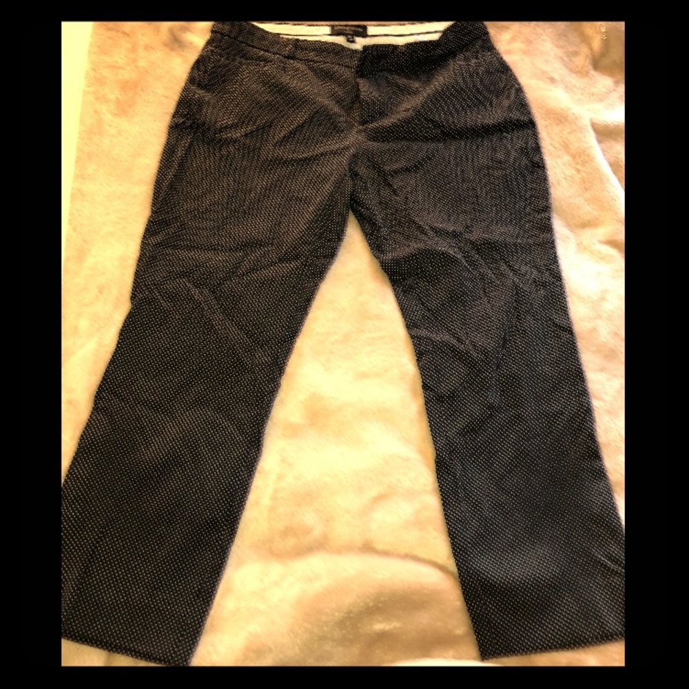 Mini polka dot dress pant capris